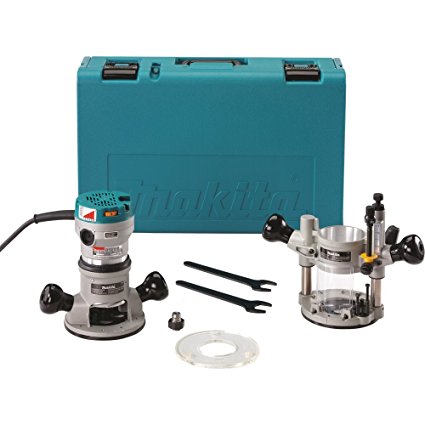 Makita RF1101KIT2 2-1/4-Horsepower Variable-Speed Plunge Router Kit