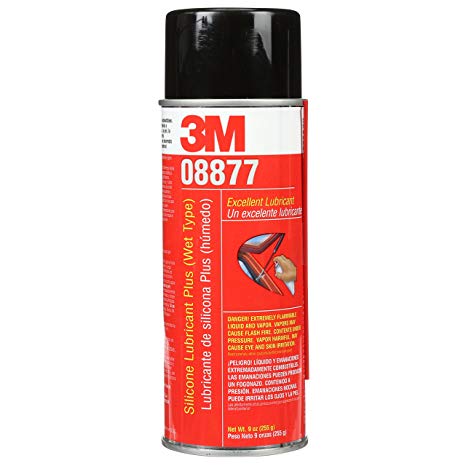 3M 08877 Silicone Lubricant Plus (Wet Type), 9 oz