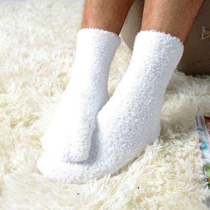Arich Extremely Cozy Cashmere Socks Men Women Winter Warm Sleep Bed Floor Home Fluffy