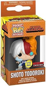 Funko My Hero Academia Shoto Todoroki (GITD) Pocket Pop Keychain (AAA Anime Exclusive)