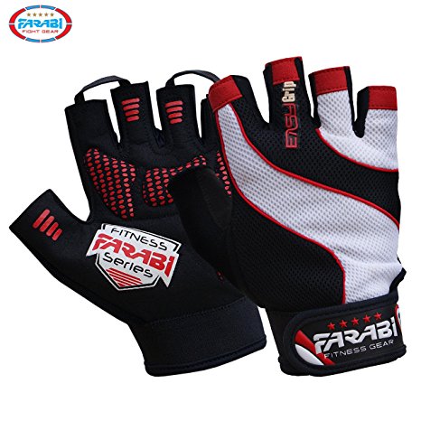 Weight Lifting Gloves Gym Training Fitness Workout Body Building Gloves