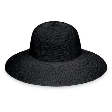 Wallaroo Women's Victoria Diva Sun Hat - UPF 50  - Packable Straw Hat