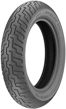 Dunlop D404 Front Motorcycle Tire 110/90-19 (62H) Black Wall - Fits: Honda Gold Wing/Interstate GL1100 1980-1981