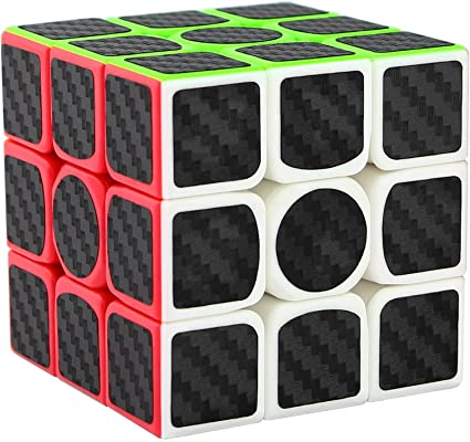 Dreampark 3x3x3 Speed Cube Carbon Fiber Sticker Smooth Magic Cube Puzzles