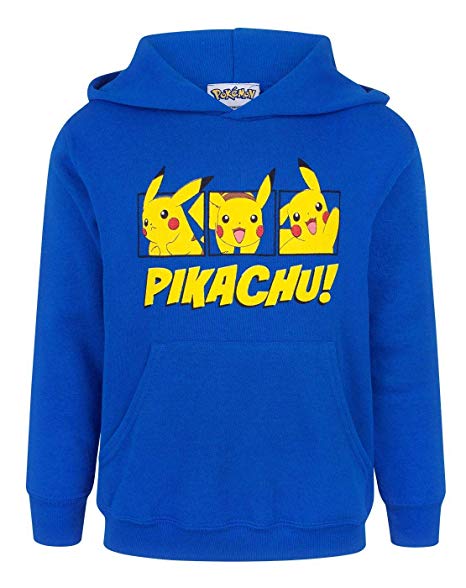 Noisy Sauce Pokemon Pikachu Boy's Hoodie