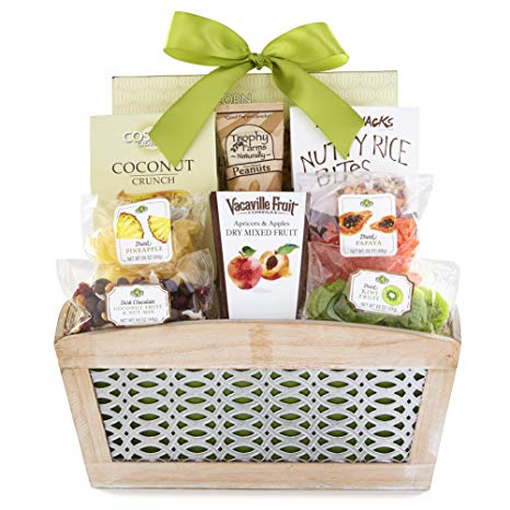 Milliard Gourmet Dried Fruit & Nut Delicious Gift Basket 2018 Classic Assortment – Give the Healthy Gift that Lasts, Good for all Occasions.