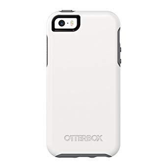 OtterBox Symmetry Series Case for iPhone 5/5s/SE - Glacier (White/Gunmetal Grey)