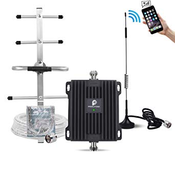 Cell Phone Signal Booster Repeater for Home and Office - Boost Verizon AT&T T-Mobile 4G LTE Voice & Data Signal with Dual 700MHz Band 12/13/17 Amplifier and Omni/Yagi Antennas