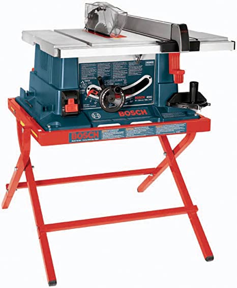 Bosch 4000-07 15 and 10-inch Worksite Table Saw with Folding Stand