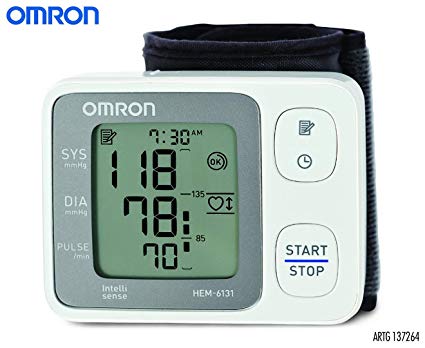 Omron HEM-6131 Automatic Wrist Blood Pressure Monitor