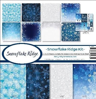 Reminisce SFR-200 Snowflake Ridge Scrapbook Collection Kit