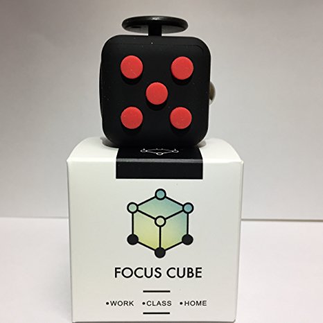 Focus Cube - Fidget Cube Toy For Anxiety Stress Relief Attention Focus For Children / Adult Gift ADHD