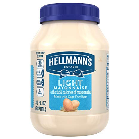 Hellmann's Mayonnaise, Light, 30 oz