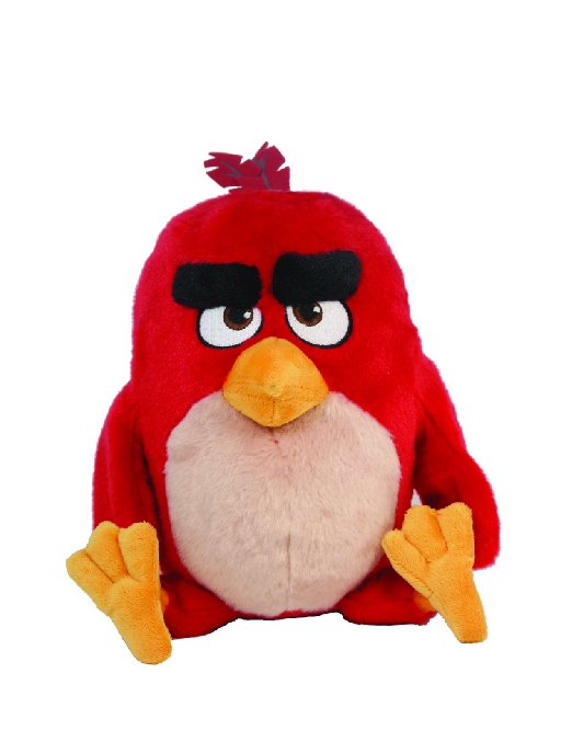 Angry Birds Movie 11" Talking Feature Plush Red