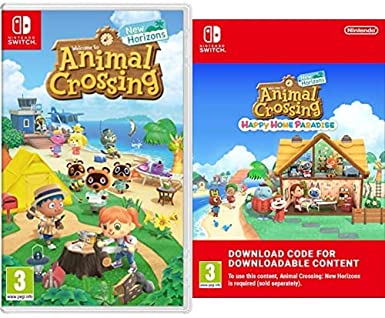 Animal Crossing New Horizons (Nintendo Switch)   Happy Home Paradise DLC (Download Code)