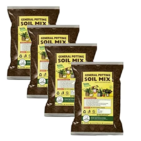 GreenGarden Potting Mix Soil for Plants- 20KG Soil Less All Purpose Ready to use Potting Mix Made with vermicompost/Neem Cake/Potash/River Sand/Bone Meal (20)
