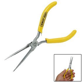 EUBEST 5 Inch Long Reach Needle Nose Pliers Jeweler Hand Tool