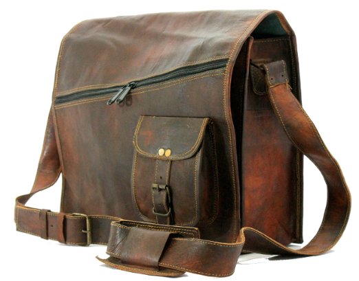 Mens satchel vintage leather messenger bag brown handmade shoulder best laptop cross body best sling bag