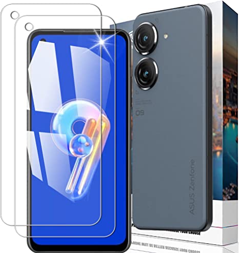 2枚 対応 ASUS Zenfone 9 用の ガラスフィルム 日本旭硝子素材 Zenfone 9 用の フィルム 用の 保護フィルム 硬度9H 気泡ゼロ 高透過率 飛散防止 耐衝撃 指紋防止【操作に失敗した場合は交換可能】