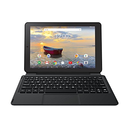 RCA 10" Viking Pro10 32G Android 6.0 IPS 1280 x 800 Display Keyboard Folio (BLACK).