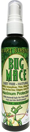 BugMace All Natural Mosquito & Insect Repellent Bug Spray, Repels Insects, Bugs and Mosquitoes. Certified Organic, Long Lasting, DEET FREE and 100% Safe for Babies, Children and Adults.4oz