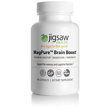 MagPure - Jigsaw Health - Premium Magnesium Capsules - 90 ct - (L-Threonate)