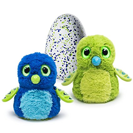 Hatchimals - Hatching Egg - Interactive Creature - Draggle - Blue/Green Egg by Spin Master