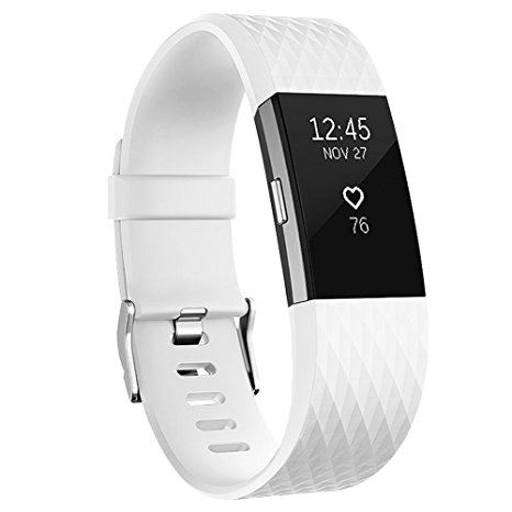 Vancle Bands for Fitbit Charge 2 Special Edition, Adjustable Replacement Accessory Sport Wrist Band (No Tracker)