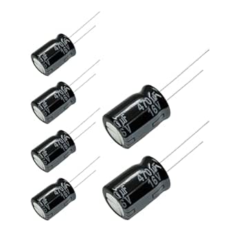 Replacement for 6 pcs Panasonic FR Series Capacitors 16V 470uf Ultra Low ESR