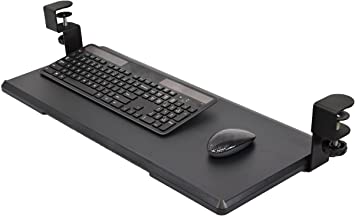 Mobotron Under-Desk Keyboard Clamp Tray Electronic Device Platform