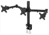 EZM Triple LCDLEDPLASMAFlat Panel Monitor Mount Stand Desktop Clamp Holds up to 24002-0010