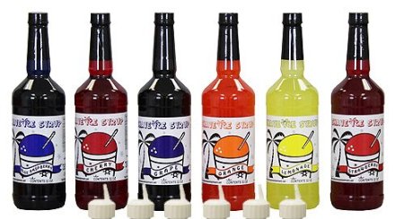 Shaved Ice Syrups (Pack of 6)