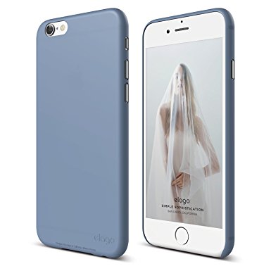 iPhone 6S Case, elago [Inner Origin][Royal Blue] - [Thinnest Case][Minimalistic][Intended use with Outer Origin Case] – for iPhone 6/6S