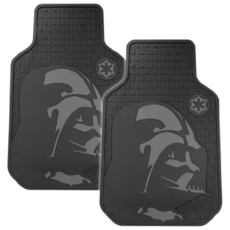 Plasticolor 001582R01 Star Wars Darth Vader Floor Mat Set