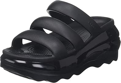 Crocs Unisex-Adult Mega Crush Triple Strap Sandal Platform