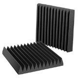Auralex Studiofoam Wedgies 1 x1 x 2 Thick Acoustic Foam  Box of 24  Charcoal
