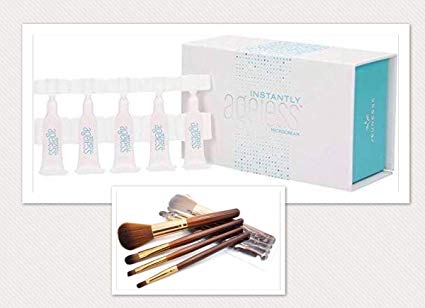 Jeunesse Instantly Ageless 25 Vials. 4 FREE travel size makeup brushes and case included with purchase!