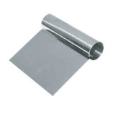 Winware Stainless Steel Dough Scraper with Stainless Steel Handle