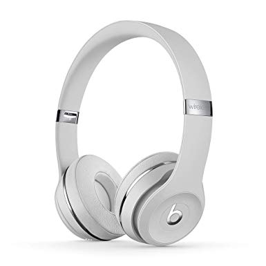 Beats Solo3 Wireless On-Ear Headphones - Satin Silver (Latest Model)