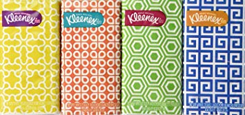 Kleenex 3-Ply Pocket Packs Facial Tissues, 48 Packs of 10 Tissues by Kleenex