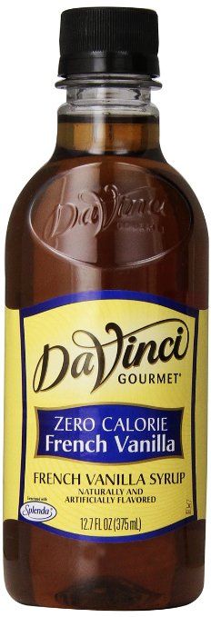 DaVinci Gourmet Syrup, Zero Calorie French Vanilla, 12.7 Ounce