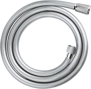 GROHE VitalioFlex Trend Flexible de douche 1500mm, anti-pliures, finition brillante, raccord fileté universel 1/2", chromé 28741002 (Import Allemagne)