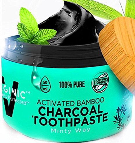 Activated Charcoal Toothpaste Teeth Whitening Natural Black Bamboo Charcoal Powder Prime Magic Tooth And Gum Cleaning Paste And Beauty Coconut Oil Best For Kids Toothbrush Above Organic Whitener Vegan