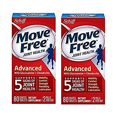 Schiff, Move Free Joint Health, 80 Coated Tablets (2 Pack)