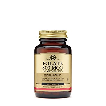 Solgar Folate 800 mcg as Metafolin