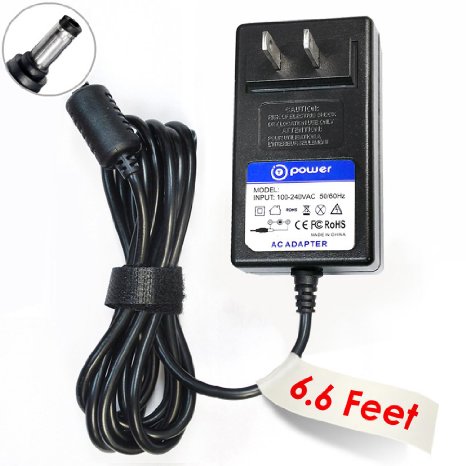 T-Power (TM) (6.6ft Long Cable) AC Charger WD Western Digital 160 320 500 750 My Book ESSENTIAL Seagate WA-18G12U Freeagent External Hard Drive Seagate Blackarmor Asian Power Devices APD 12v 2a