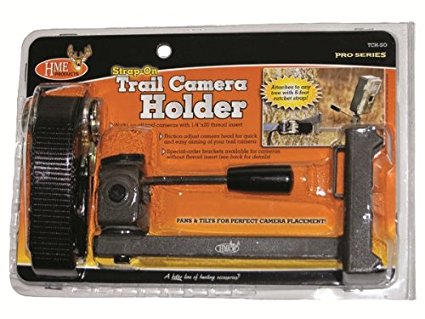 HME Products Strap-On Trail Camera Holder, Olive