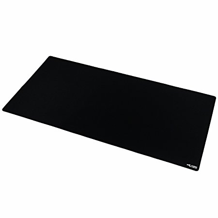 Glorious 3XL Extended Gaming Mouse Mat / Pad - Large, Wide (Long) Black Mousepad, Stitched Edges | 48"x24"x0.12" (G-3XL)