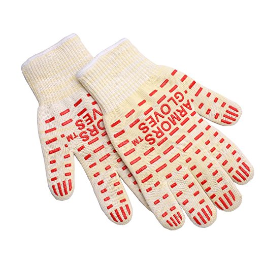 Armors 932°F Heat Resistant Oven Gloves, 1 Pair