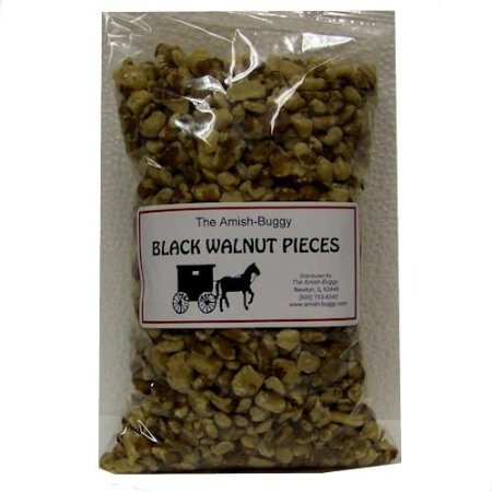 Amish Black Walnut Pieces - Two-14 Oz. Bags